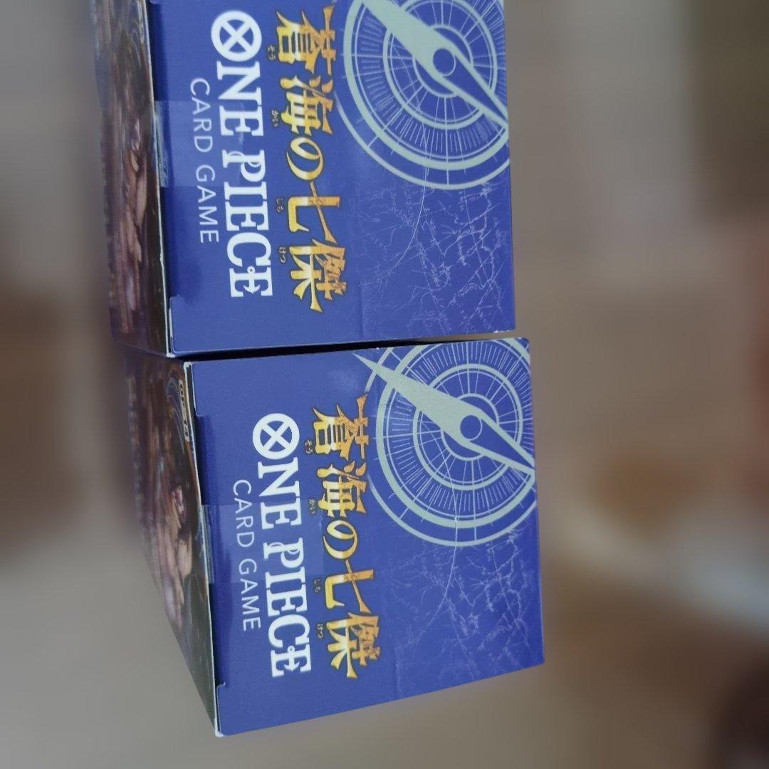 ワンピースカード 蒼海の七傑 OP-14 未開封4BOX