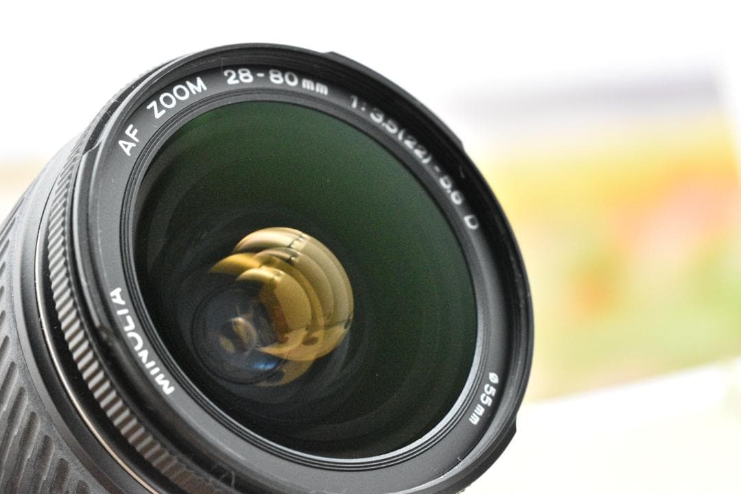 【超美品】MINOLTA AF ZOOM 28-80mmF3.5-5.6 D