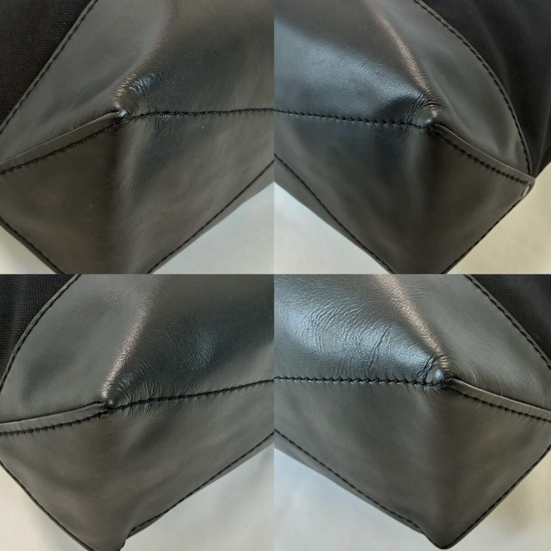 【極美品】コーチ コーデュラ トートバッグ ビジネスバッグ レザー 黒 A4可