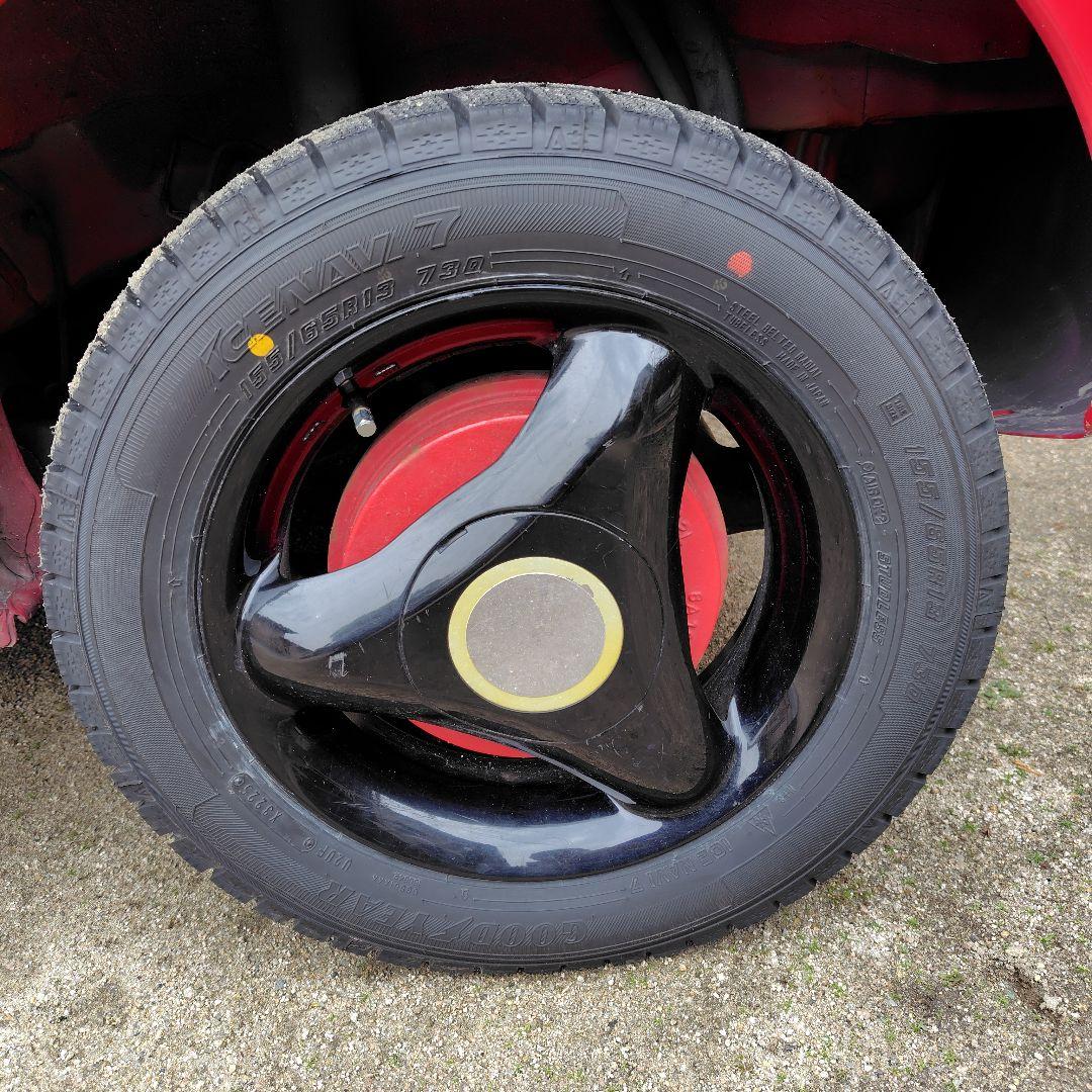 Ａ*Ｒ様 155/65R13 スタッドレスタイヤ・アルミホイールセット