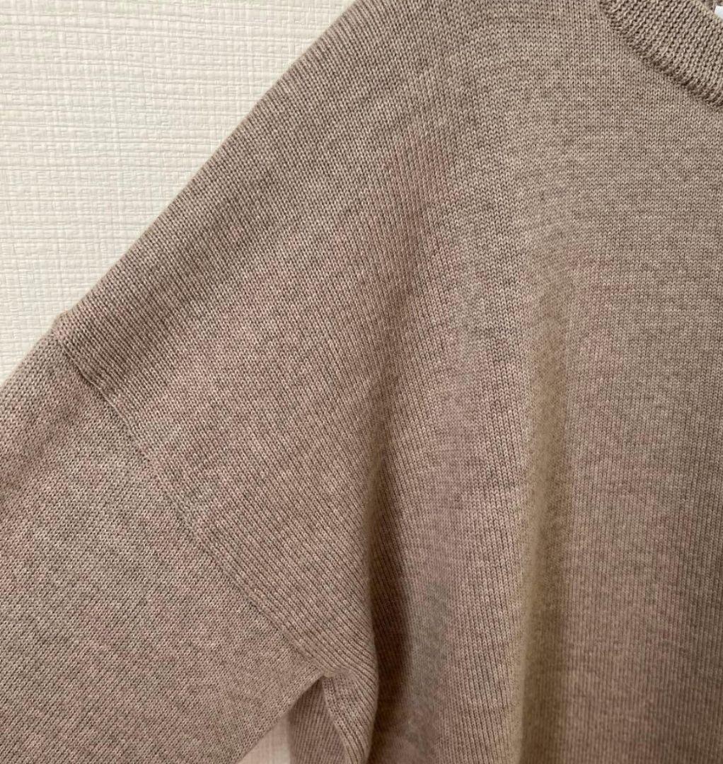 最終値下げEVERYDAY I LIKE ベージュ オーバーサイズニット
