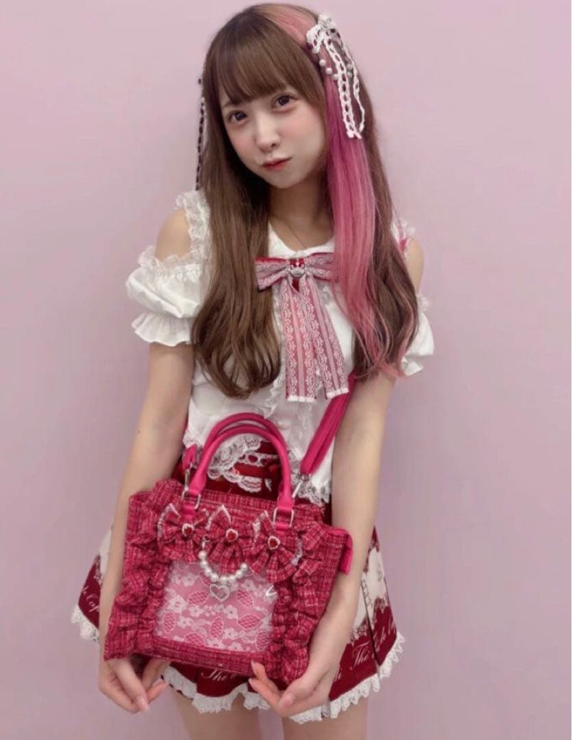 完売品♡新品、未使用タグ付き♡Ank Rouge×地雷チャンコラボバッグ