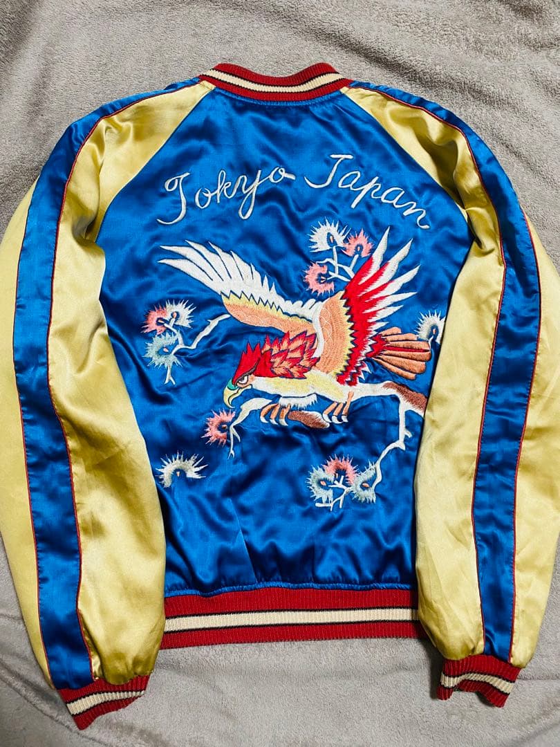 テーラー東洋 日本限定 スカジャン 鷲龍　２面用 unisex vintage