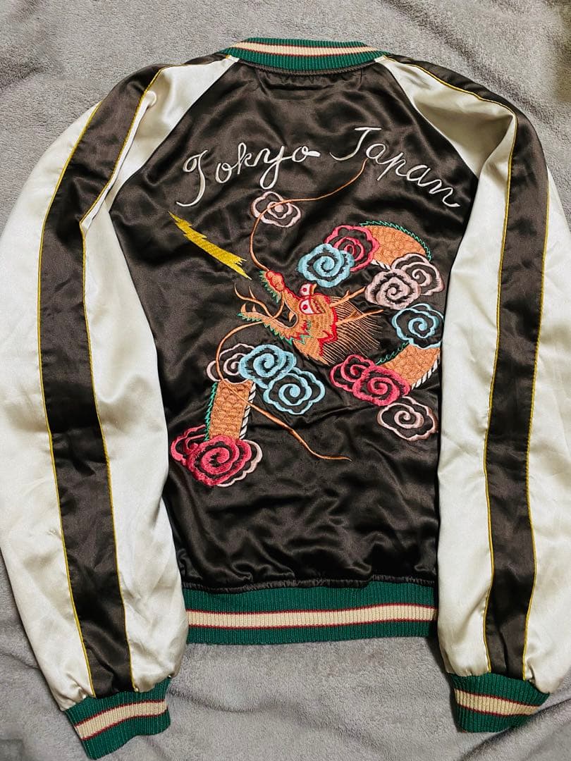テーラー東洋 日本限定 スカジャン 鷲龍　２面用 unisex vintage