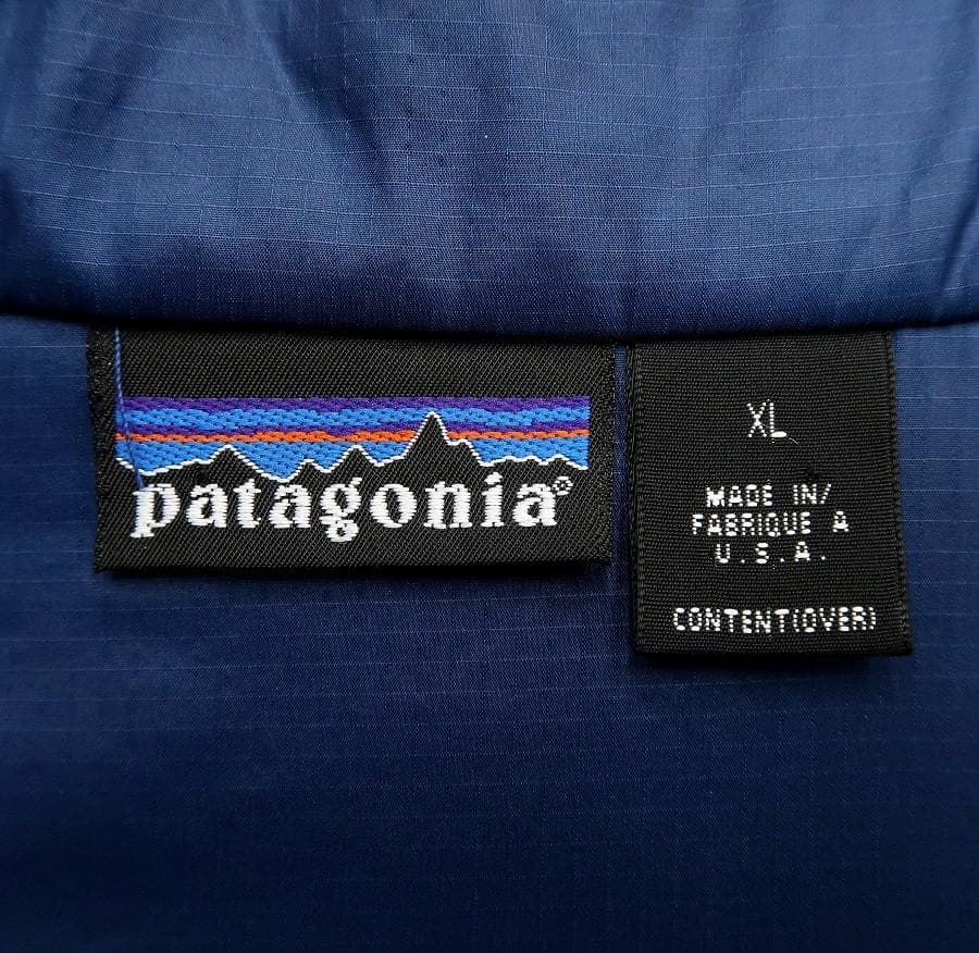 極美品 XL 黒 パタゴニア 1996 パフボール ベスト ブラック