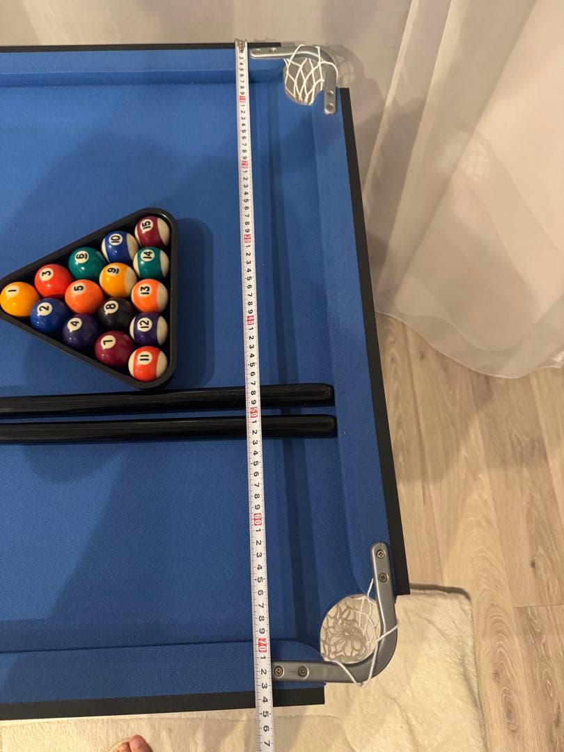 折りたたみ式　ビリヤードテーブルセット