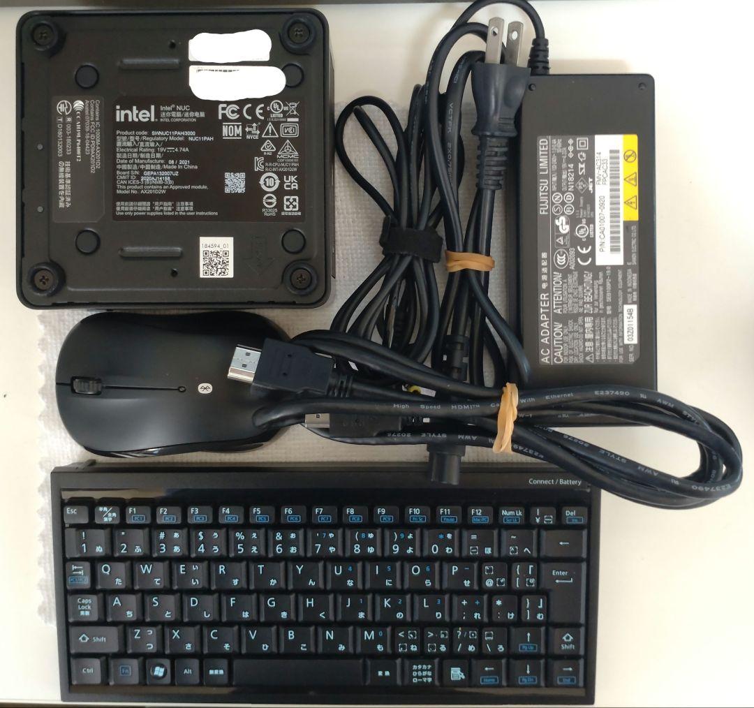 Intel インテル NUC11 NUC11PAHi3 Core i3 ミニPC