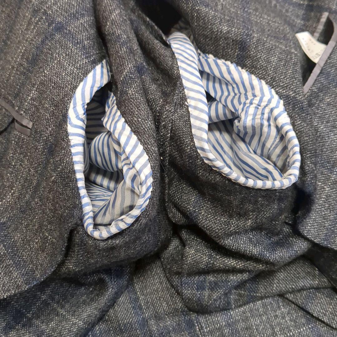 【未使用級】トゥモローランド ウールカシミヤシルク テーラードジャケット 52S