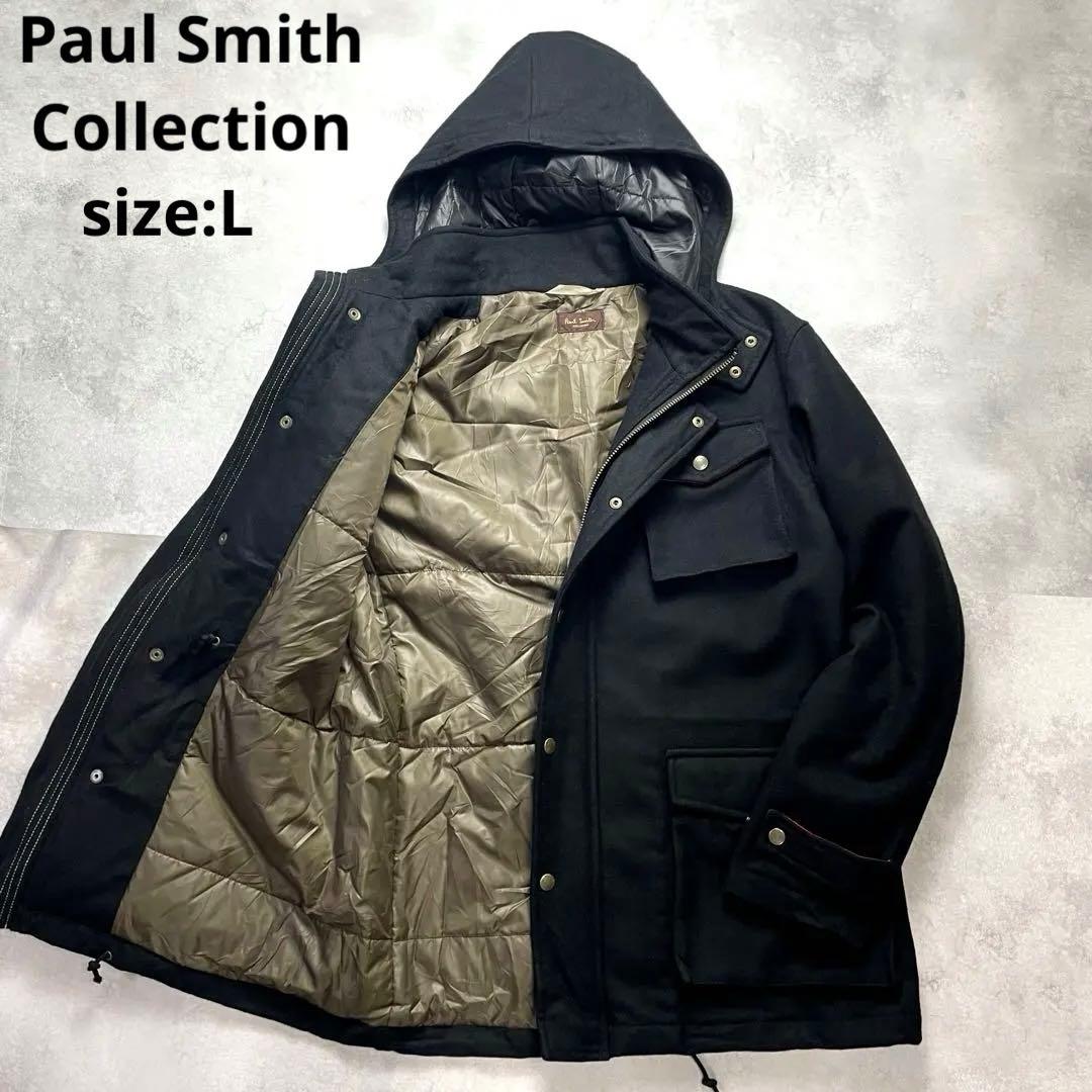定価7.9万 極美品ポールスミスコレクション M-65 メルトンジャケット L