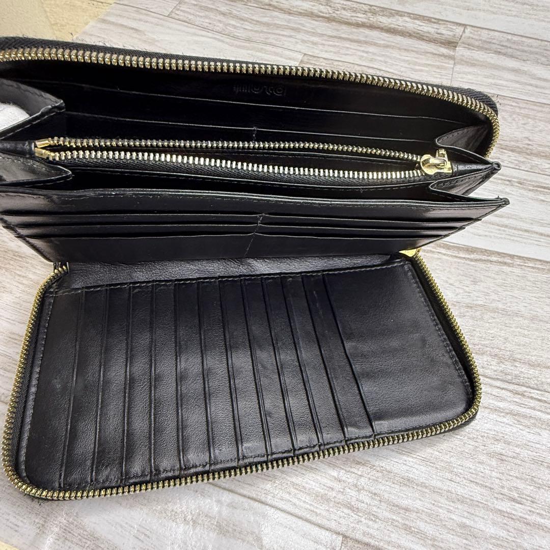 【希少】ムータMUTA ウォレットジップ　長財布レザー　エイ革　スティングレイ