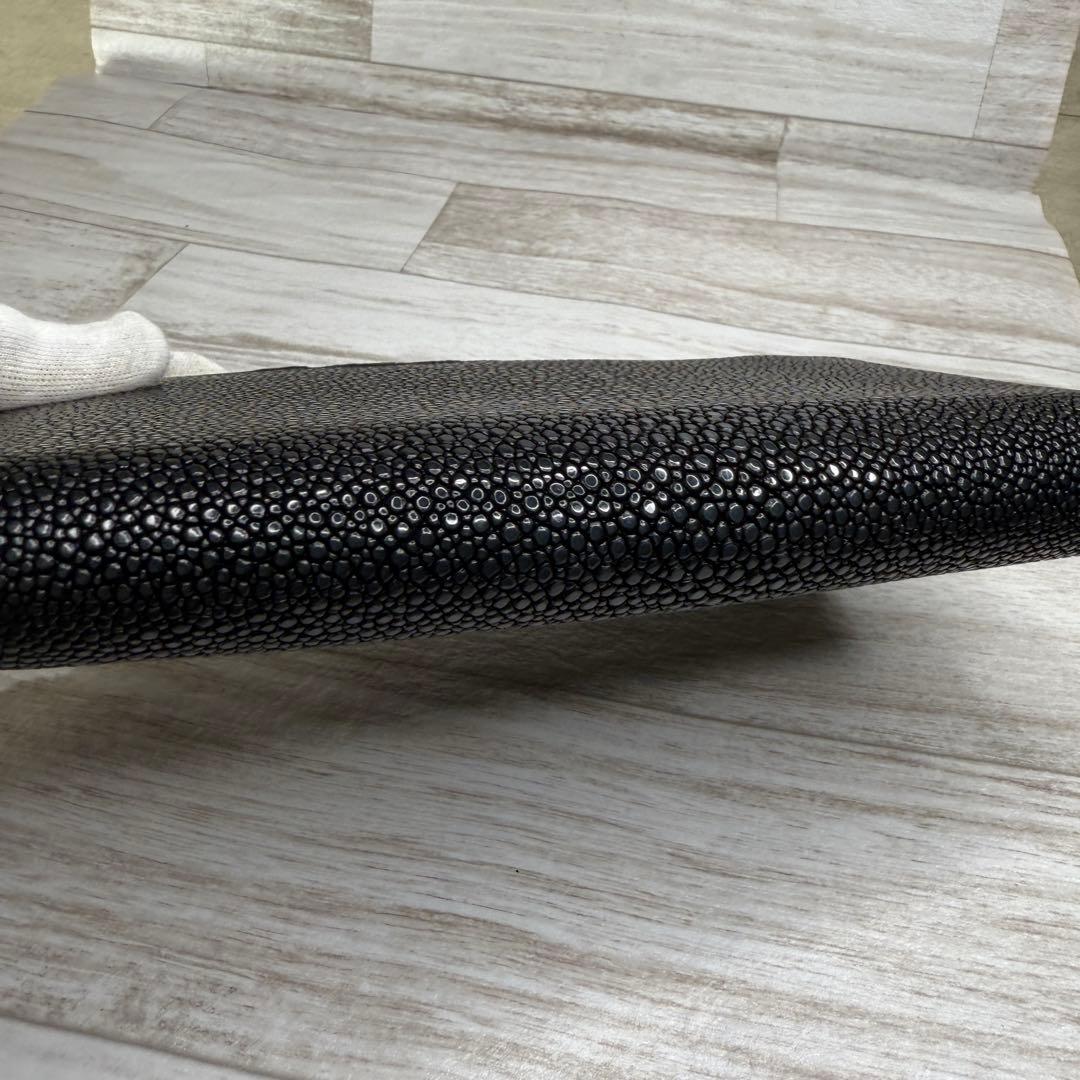 【希少】ムータMUTA ウォレットジップ　長財布レザー　エイ革　スティングレイ