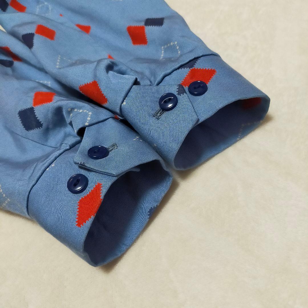 Dry Bones　アーガイル柄　レーヨン　ギャバジン　スイングトップ