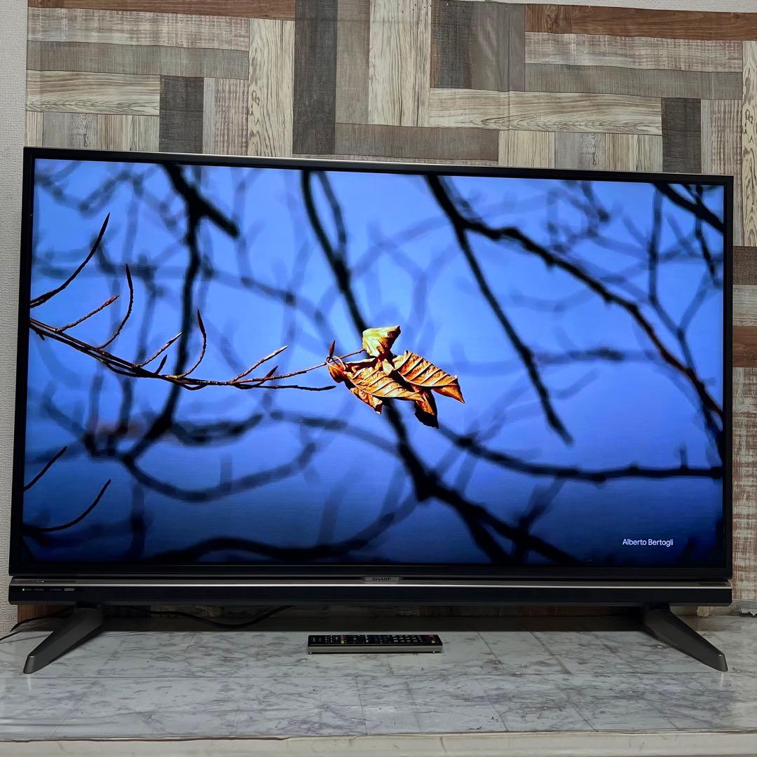 即日受渡❣️全国送料込シャープ 52型液晶テレビ YouTube、U-NEXT◎