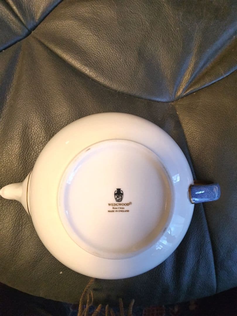ウェッジウッド　ユーランダーブルー　ティーポット＆シュガーポット＆クリーマー L