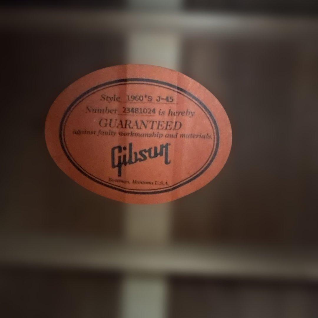 Gibson アコースティックギター ブラック