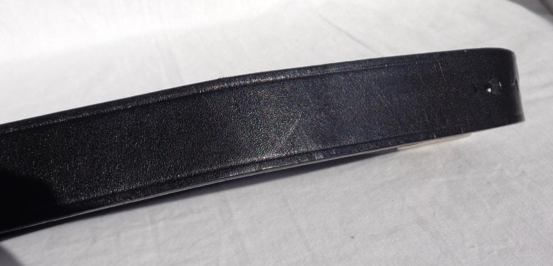 N.HOOLYWOOD エヌハリウッド COMPILE ブライドルレザーベルト黒