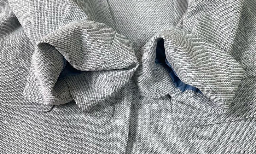 オリヒカ　レディース　ノンカラー　スーツ　セットアップ　パンツ　ウォッシャブル