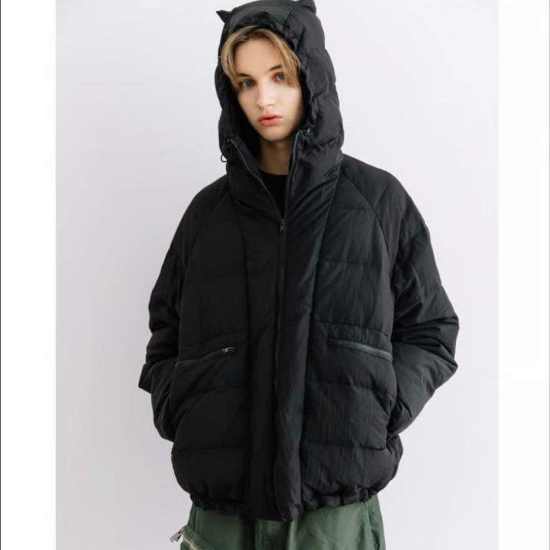 WCJ 猫耳撥水ダウンジャケット