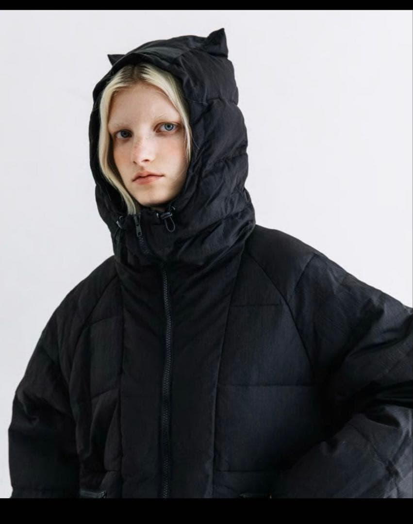 WCJ 猫耳撥水ダウンジャケット