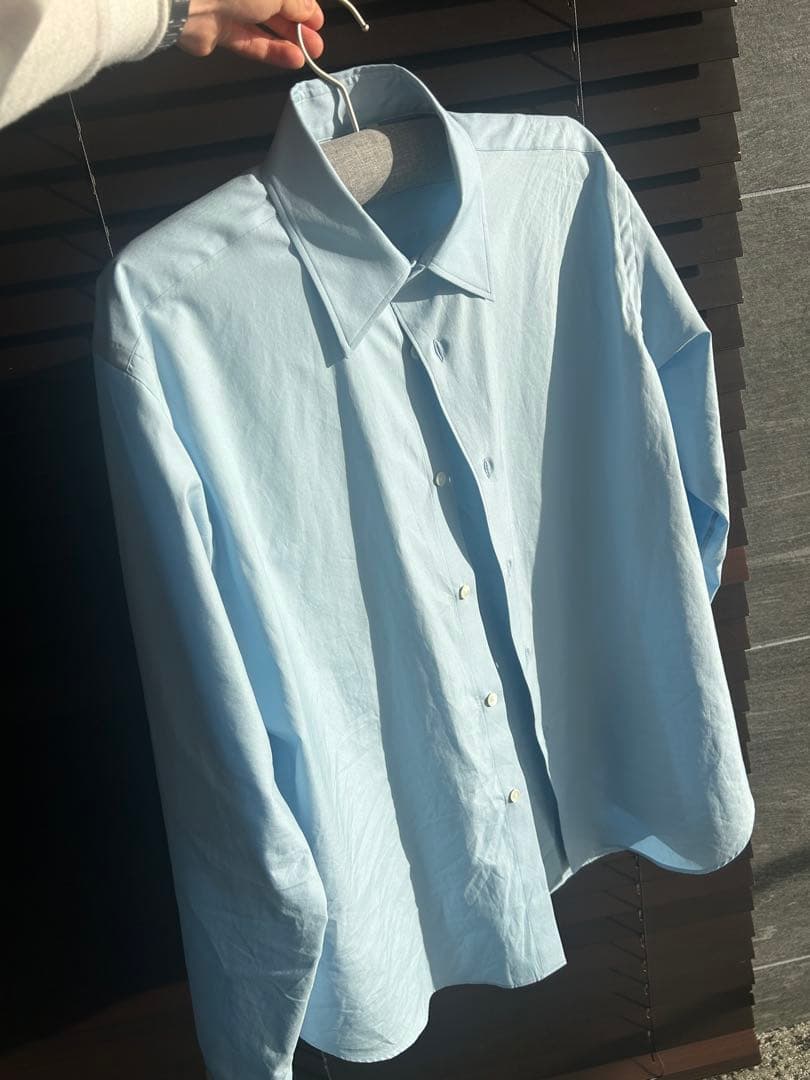 トップス AURALEE | WASHED FINX TWILL SHIRT 26SS