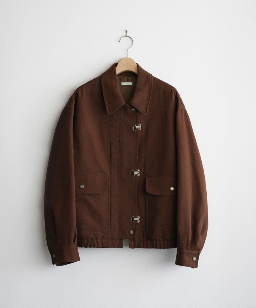 【WYM】L TOGGLE TWILL DECK BLOUSON S