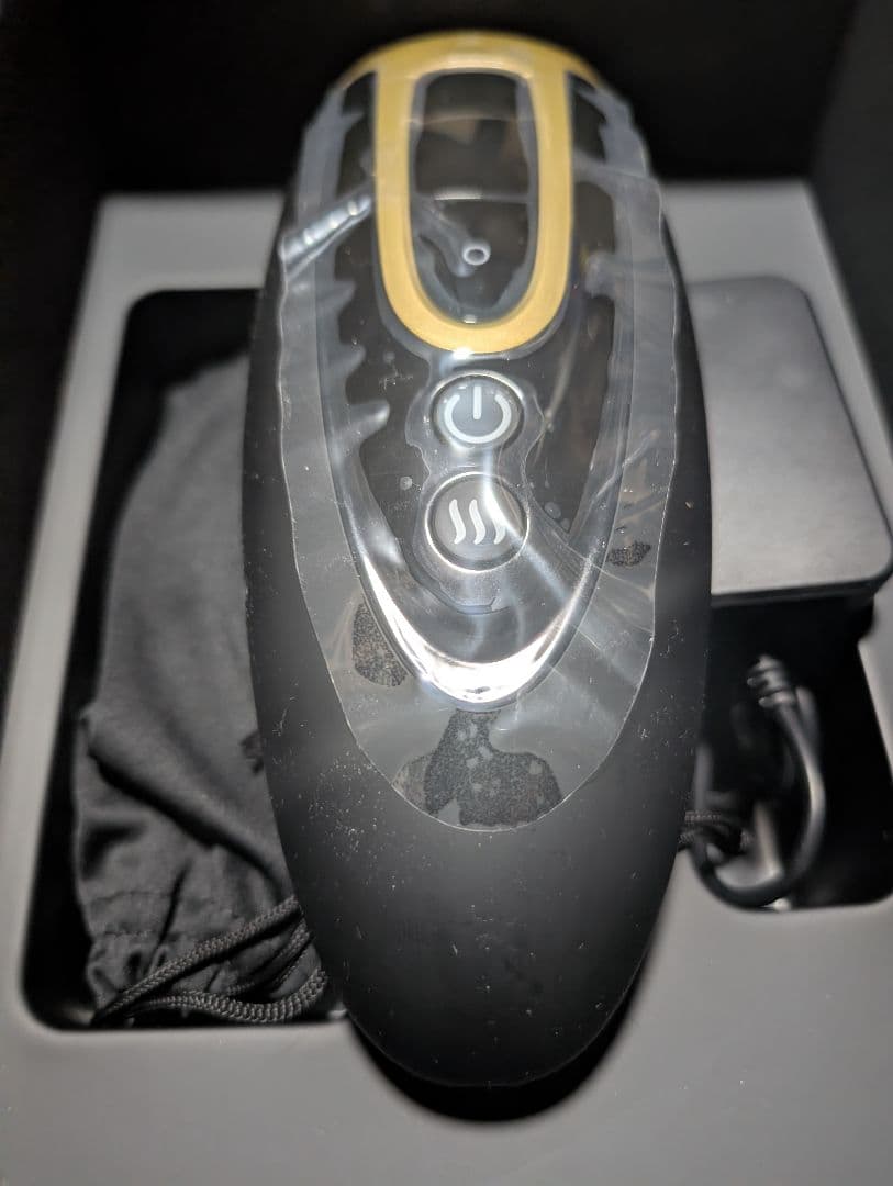 MCLEAR 脱毛器 ブラック/ゴールド