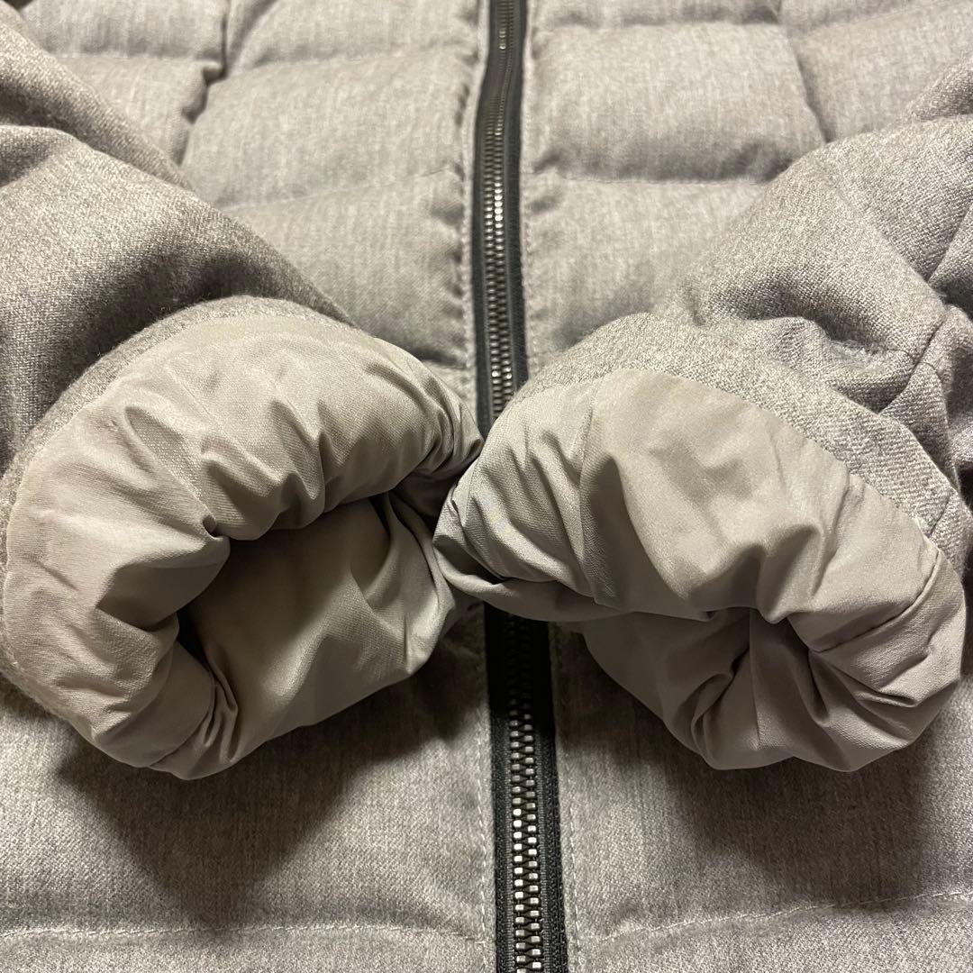 ［極美品］TATRAS タトラス　セラミカ グレー　 ファー　ダウンジャケット