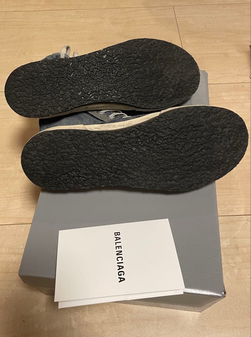 バレンシアガ スニーカー27センチ41レシート原本付ヴィトンコンバースVANS