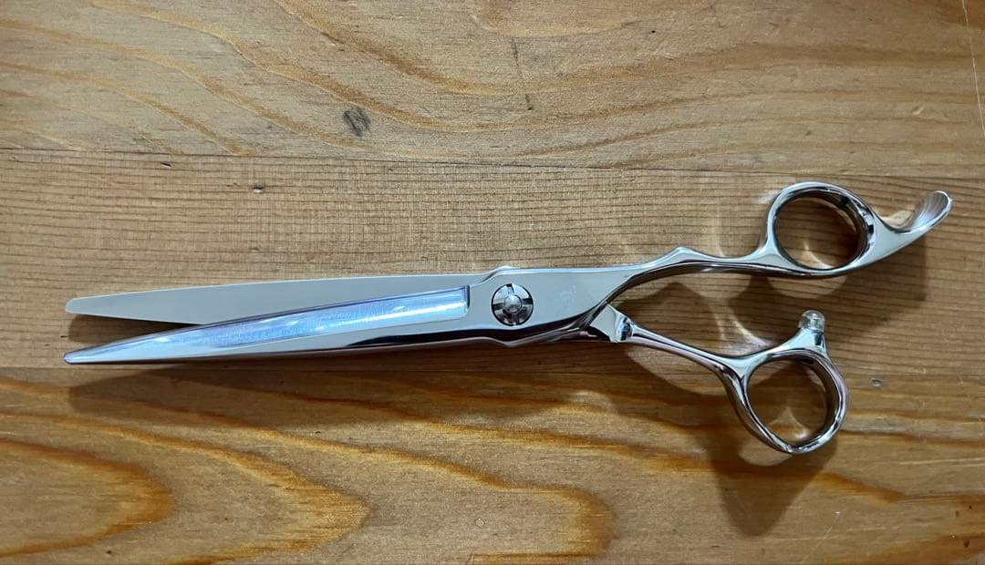 新品未使用 6.5インチ シザー 剣刃 スーパーゴールド
