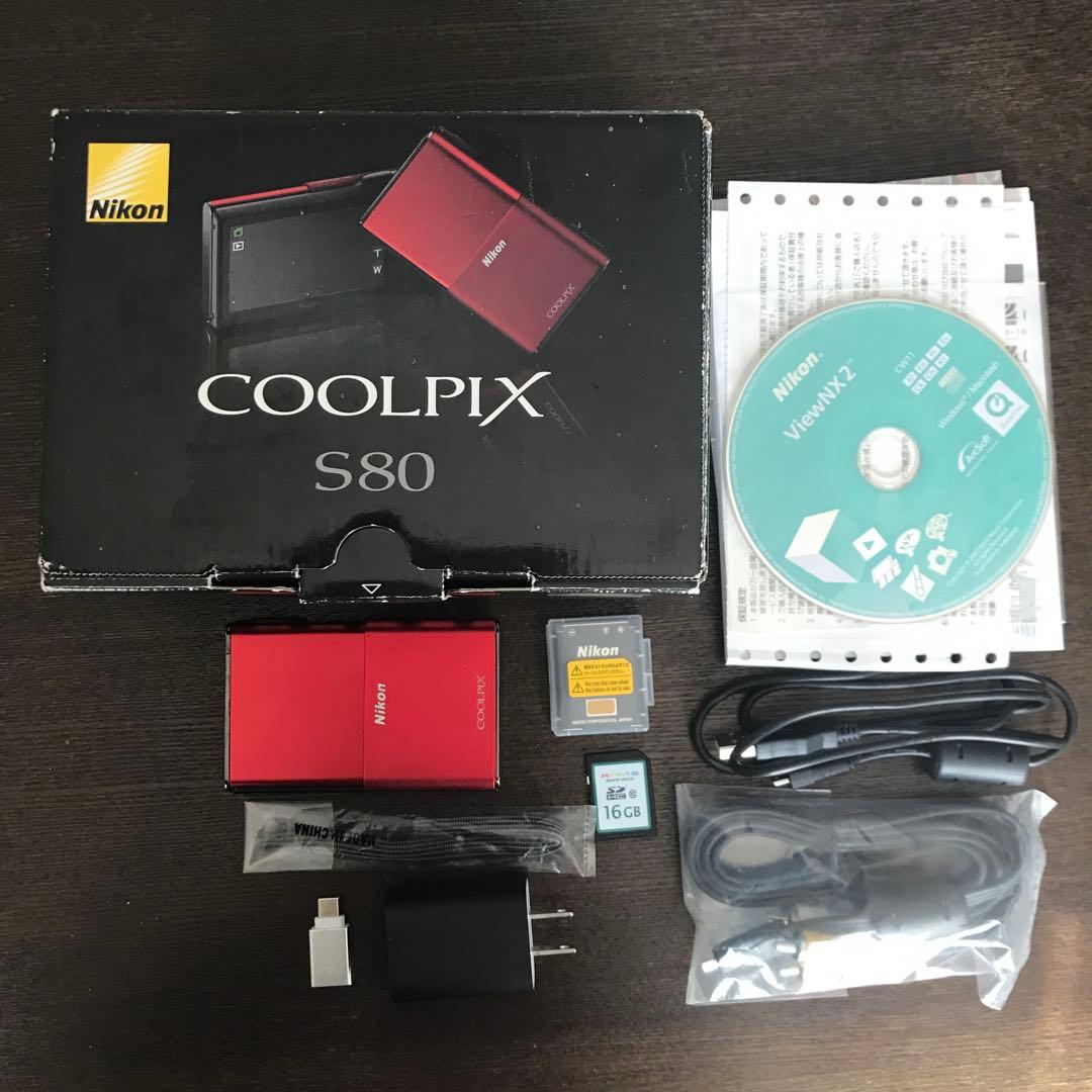 セール　Nikon COOLPIX S80 作例、スマホ転送キットあり