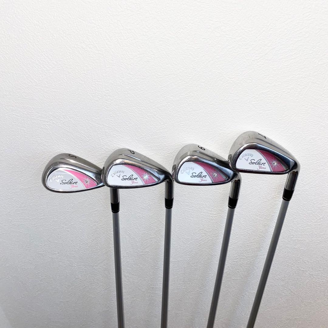 格安☆キャロウェイ レディース用ゴルフクラブセット☆初心者 女性キャディバッグ付