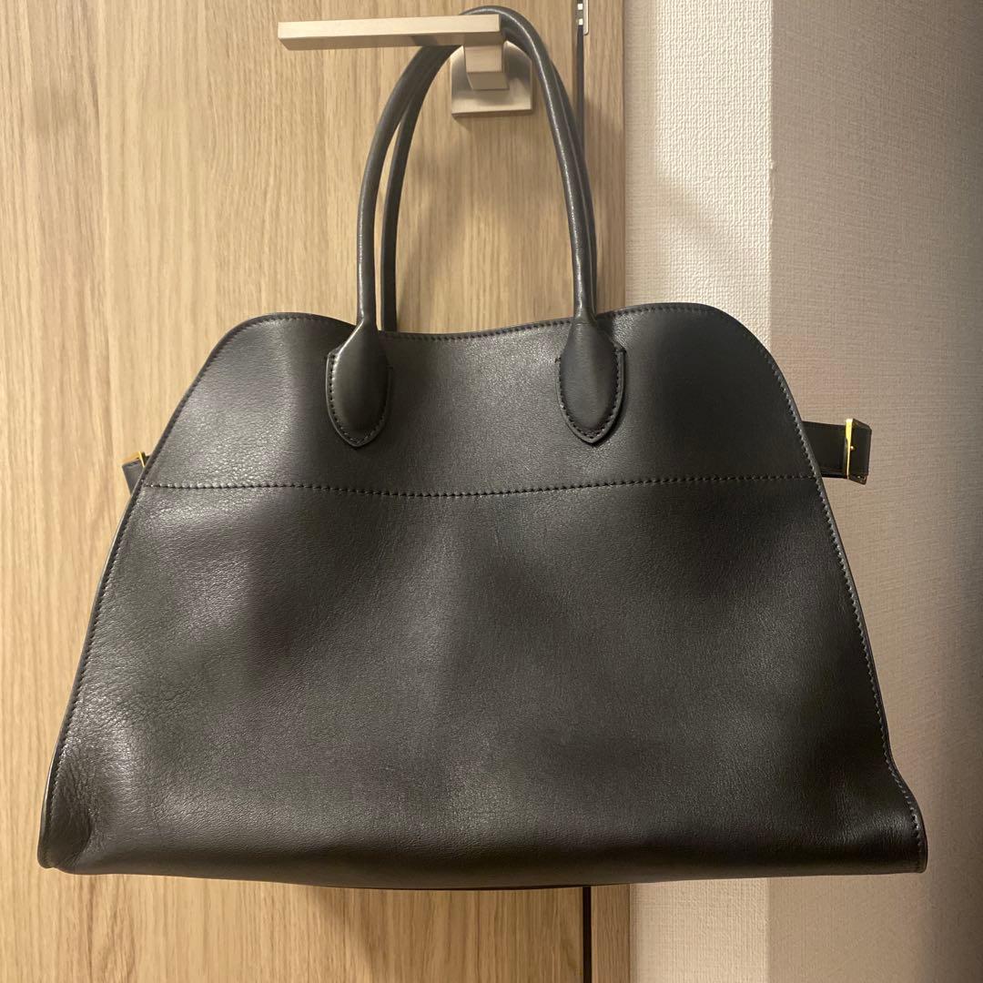 THE ROW マルゴー15 バッグ　サドルレザー　ブラック