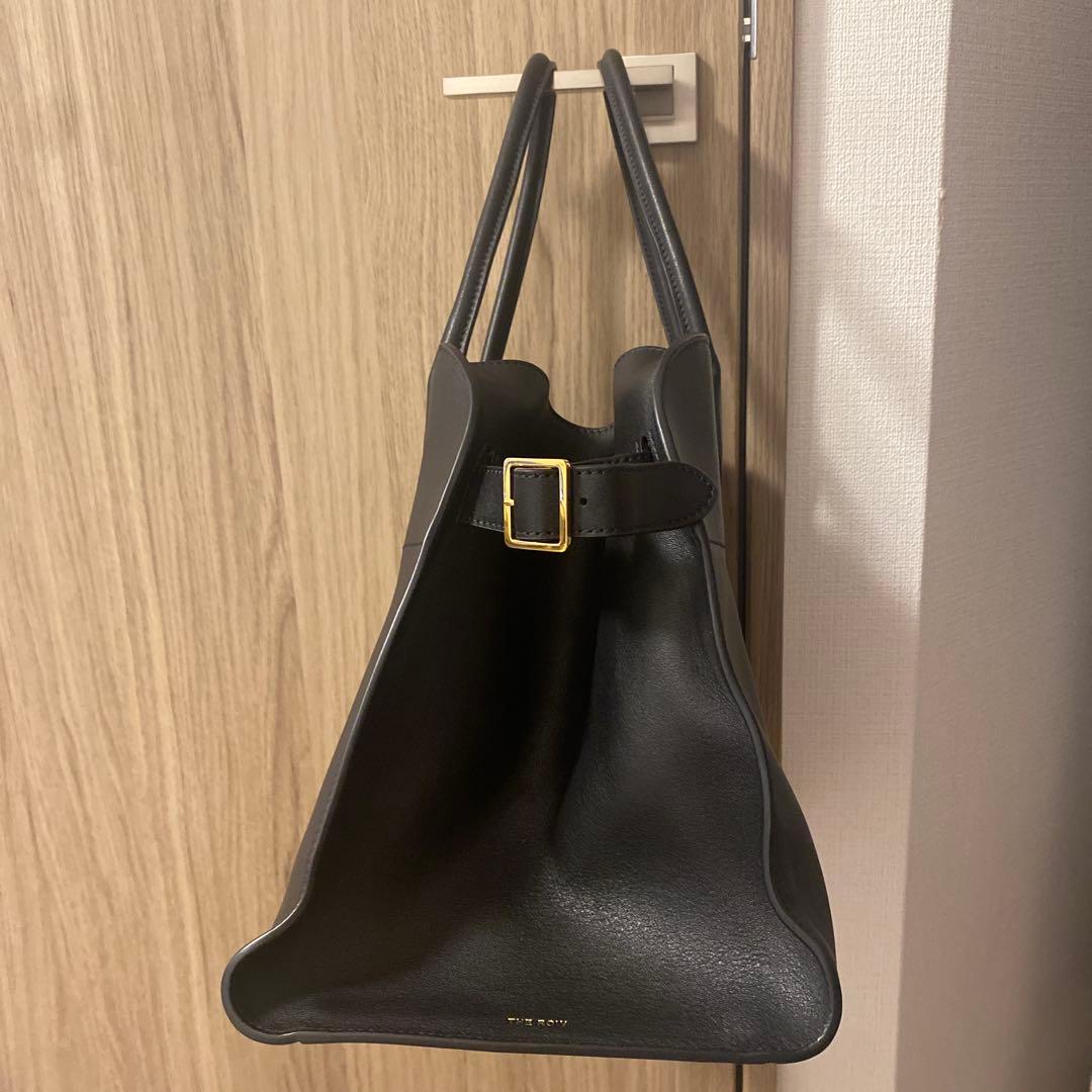 THE ROW マルゴー15 バッグ　サドルレザー　ブラック