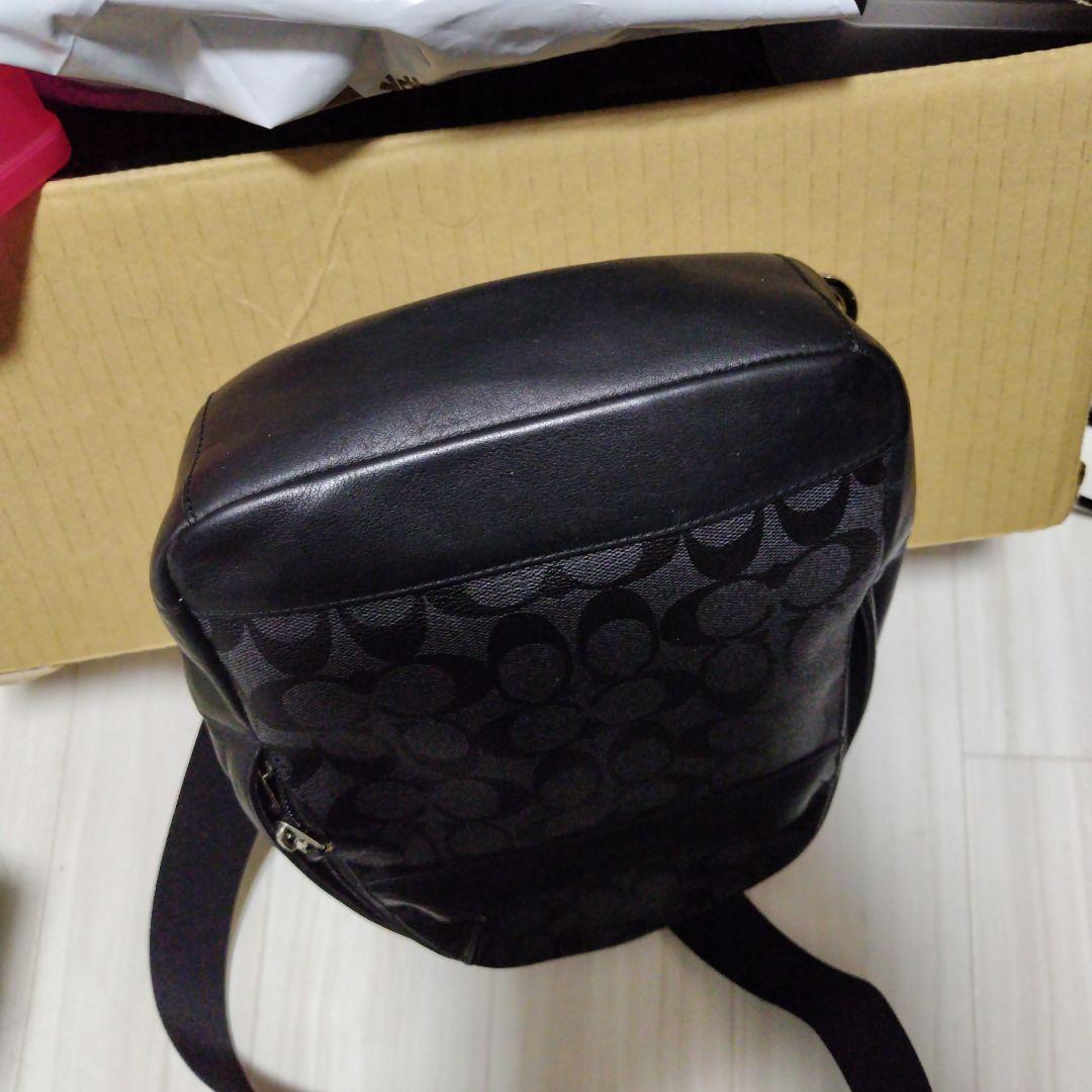 Coach ボディバッグ ブラック/グレー