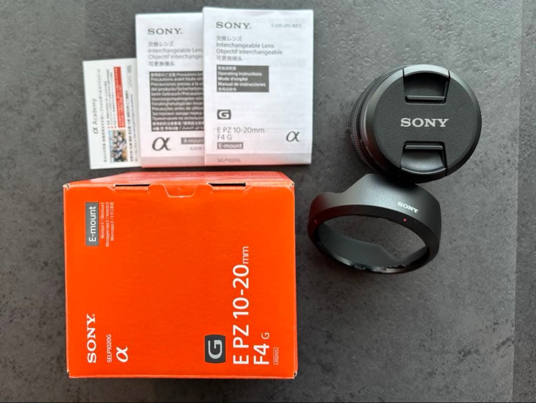 ★SONY(ソニー)APS-C E PZ10-20mm F4Gレンズ ★