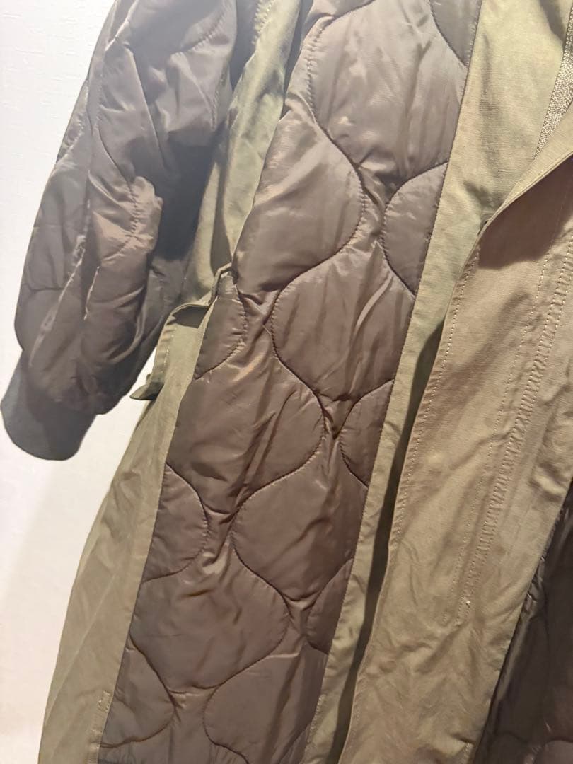 etsinta チャオパニック　キルティング モッズコート オリーブ