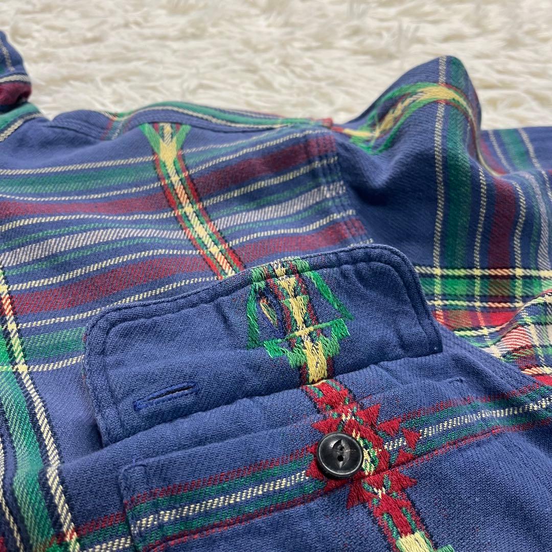トップス POLO RALPH LAUREN Native Stitch Flannel