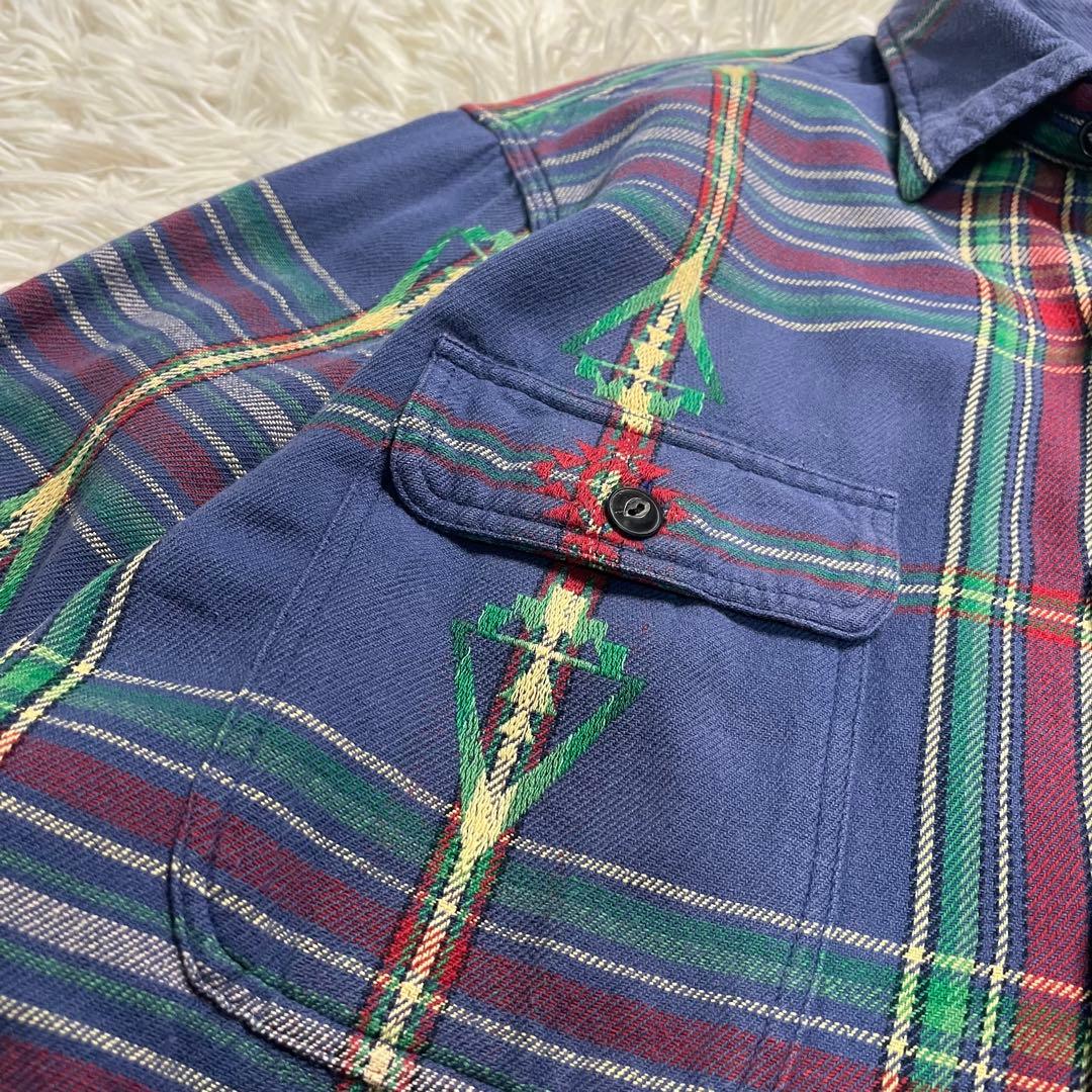 トップス POLO RALPH LAUREN Native Stitch Flannel
