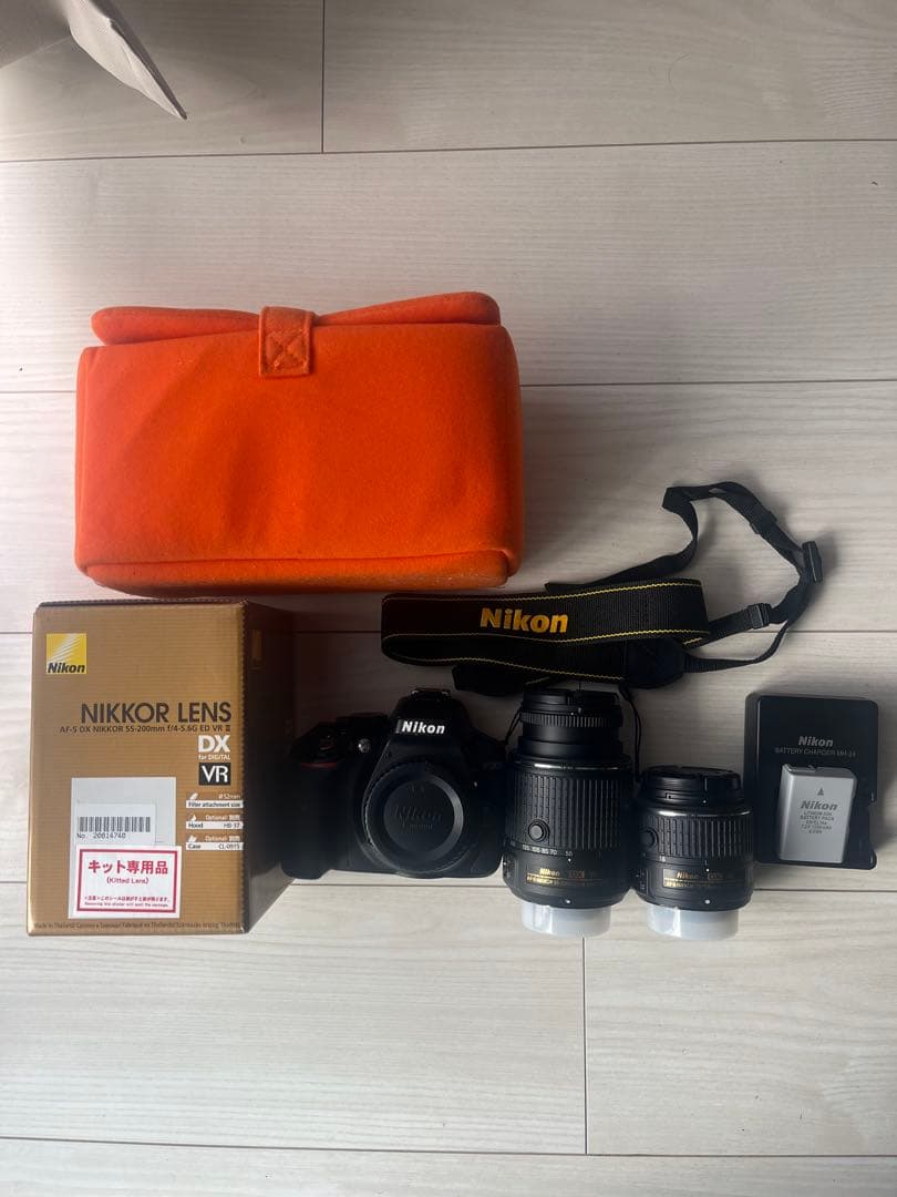 Nikon D5300 完動品　ショット数1,086枚