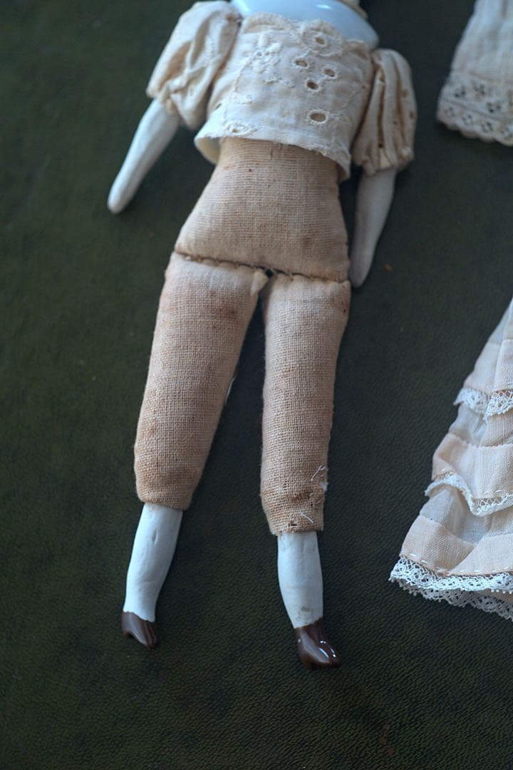 ネ*ネ様 アンティーク チャイナヘッドドール ビスクドール ミニチュア