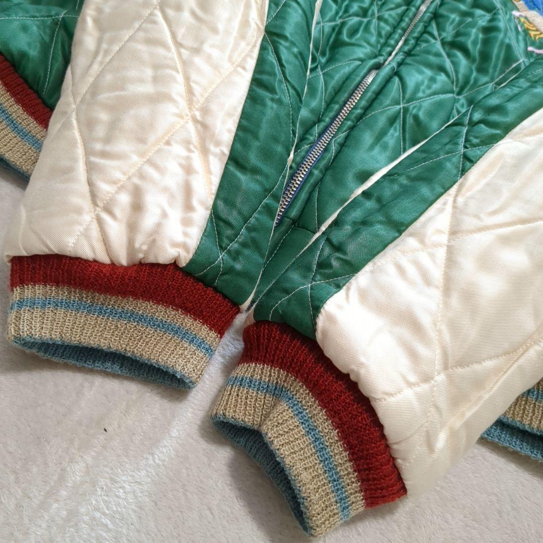 テーラー東洋 スカジャン 別珍 希少 Lサイズ 横田基地 リバーシブル