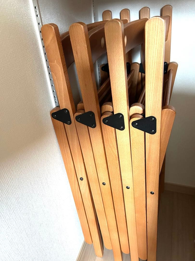 IKEA イケア　折りたたみチェア　４個セット❗️