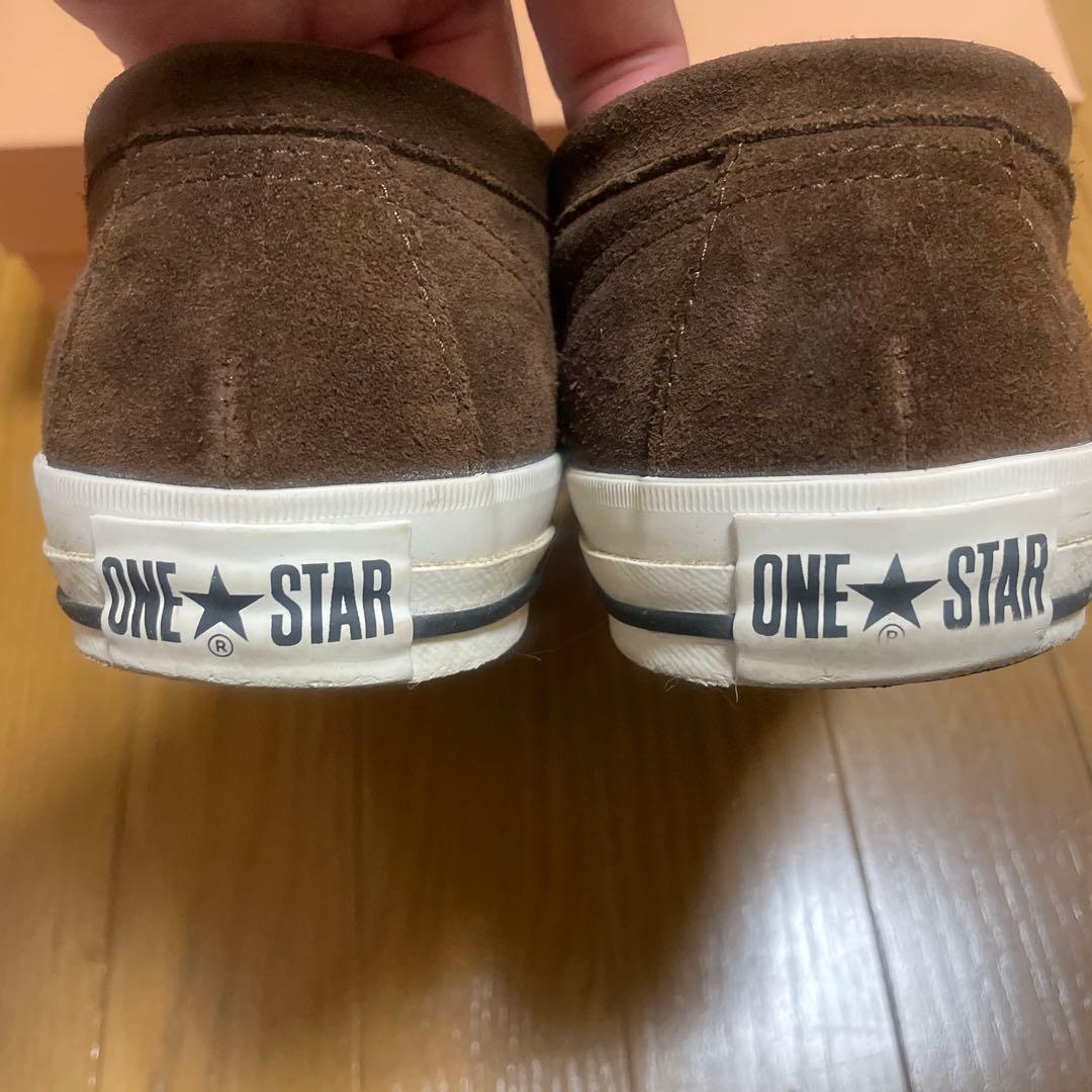 美品‼️Addict Converse ワンスターローファーブラウン