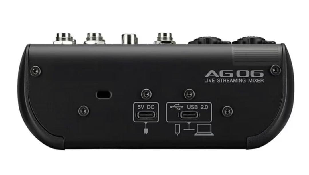 Yamaha AG06 AT2020機材セット ケーブル付