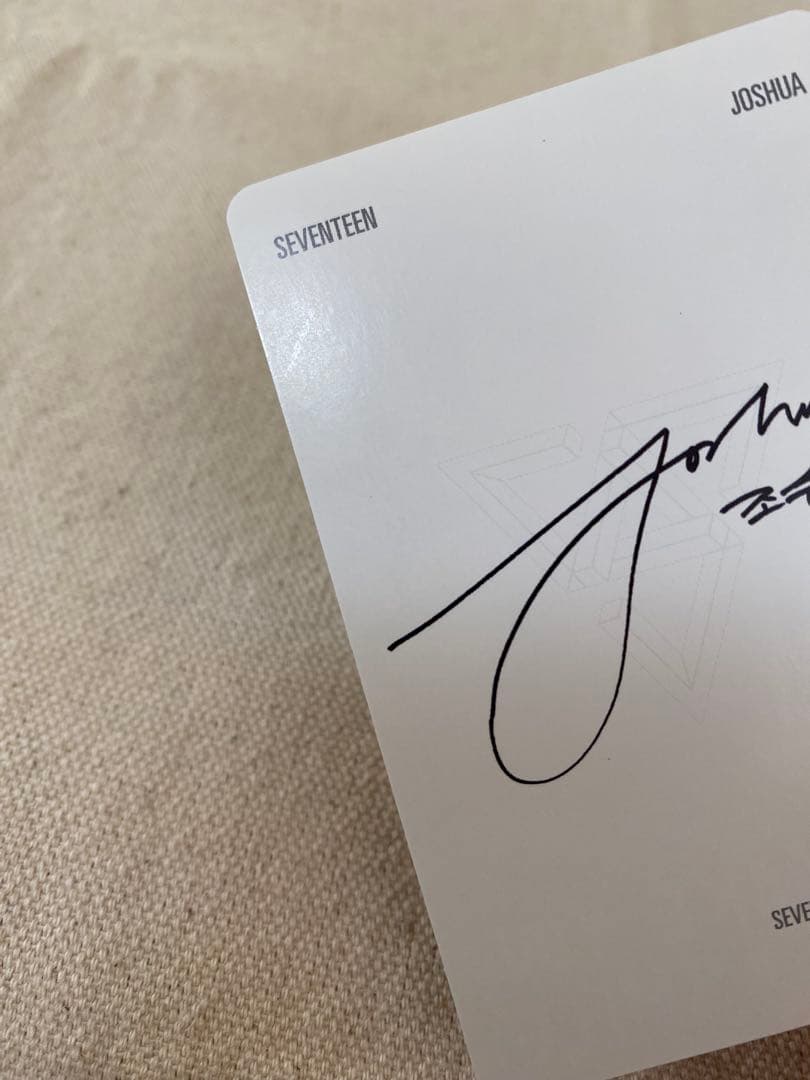 SEVENTEEN ジョシュア　we make you トレカ