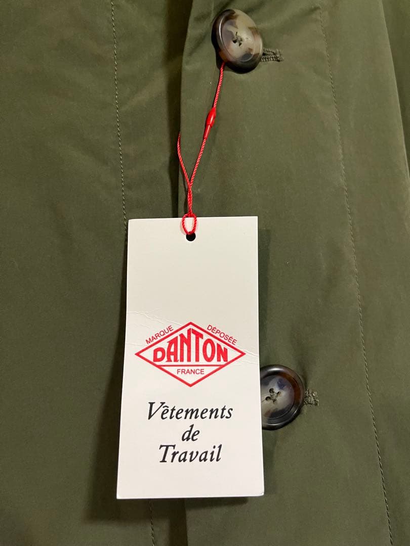 DANTONダントンインサレーション フードコート カーキ　38 新品未使用