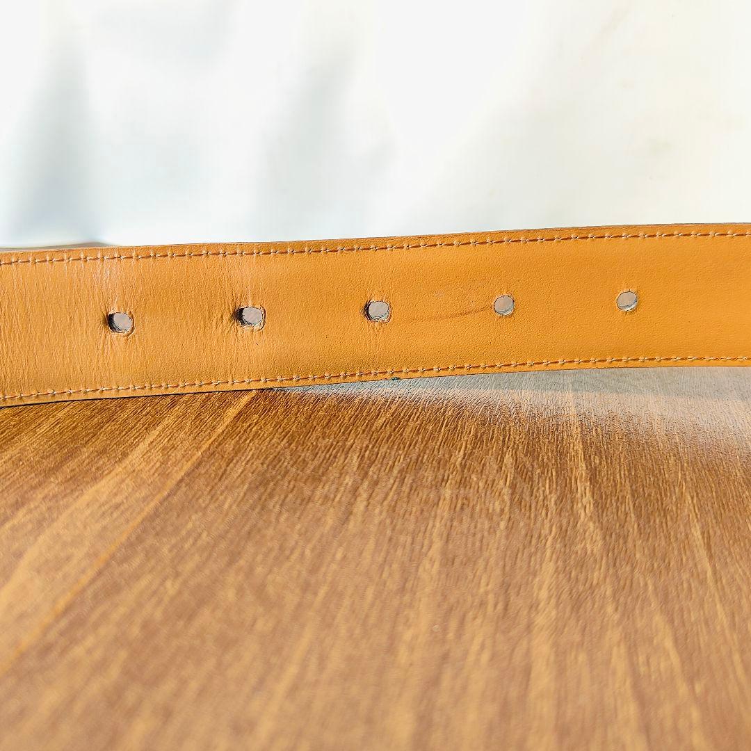 【極艶極上品】【コードバン】ユナイテッドアローズ 3枚繋バーガンディドレスベルト