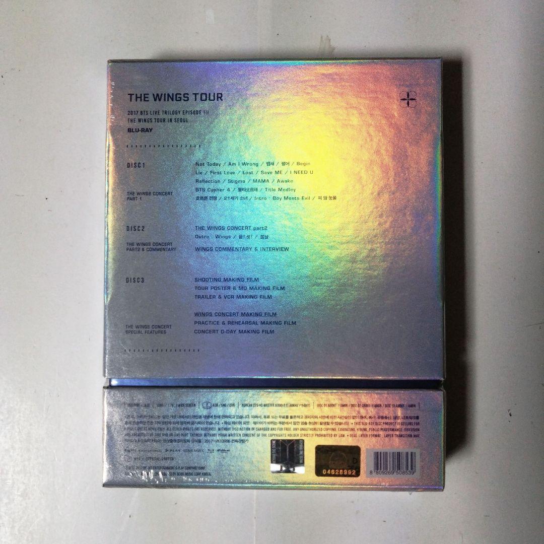 2017 BTS THE WINGS TOUR Blu-ray【未使用品】