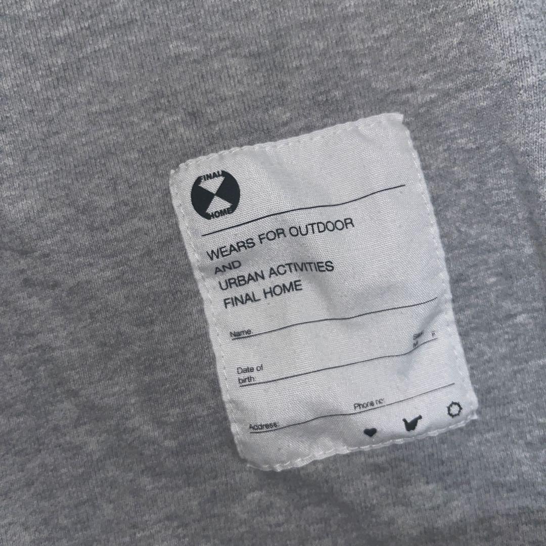 FINAL  パーカー グレー