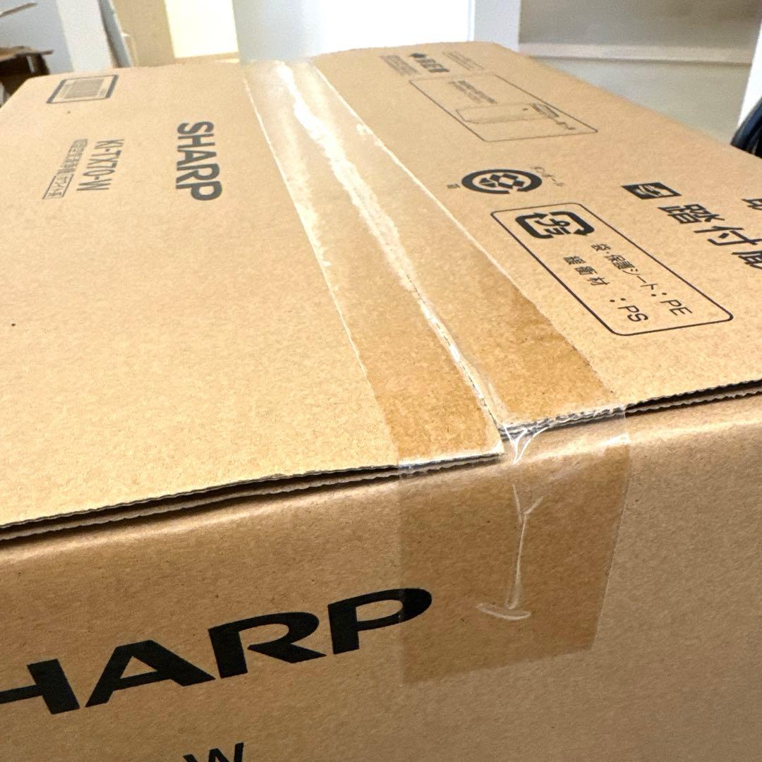 【値下げしました】[SHARP]KI-TX70-W 加湿空気清浄機　ホワイト系